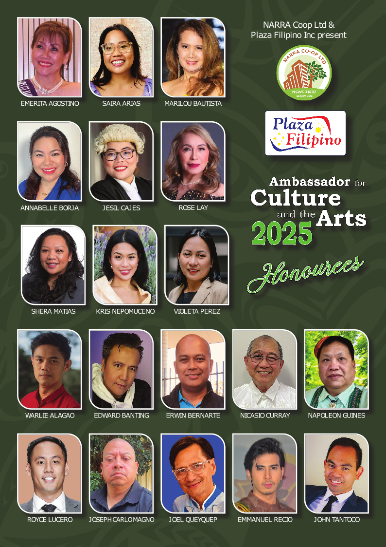 Celebrating Excellence: NARRA Co-op and Plaza Filipino’s 2025 Ambassador for Culture and the Arts Recognition Night